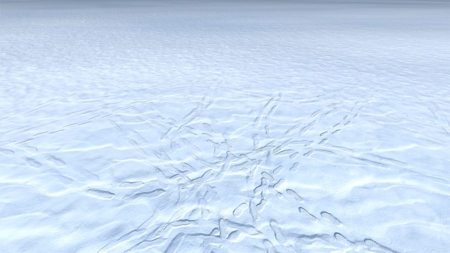 Distance Shader für Fußabdrücke