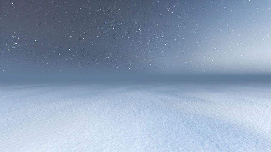 Eiswüste um das Lager